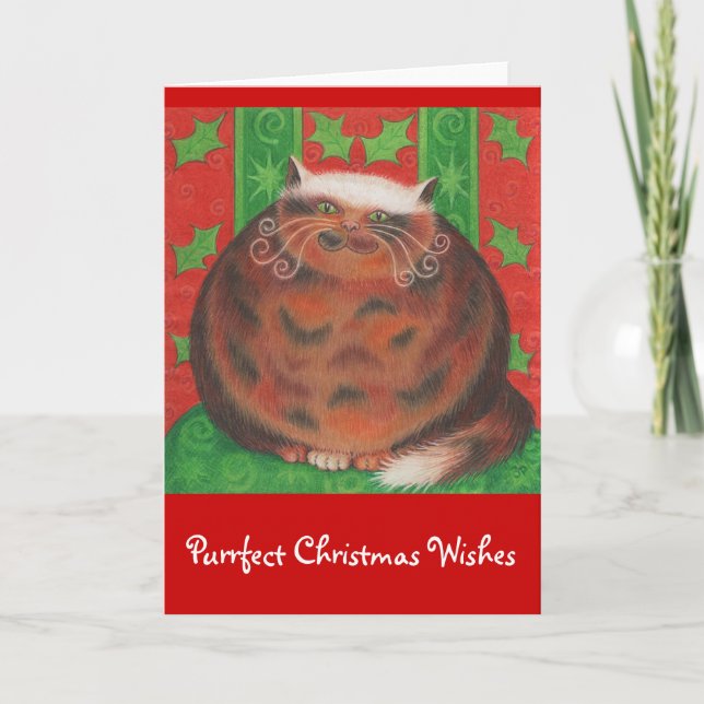 Christmas Pud greetings card (Front)