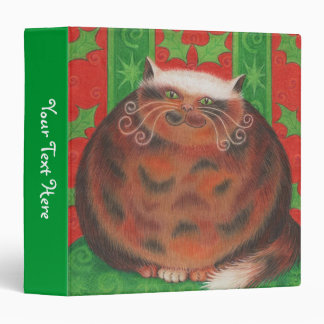 Christmas Pud 'Your Text' binder