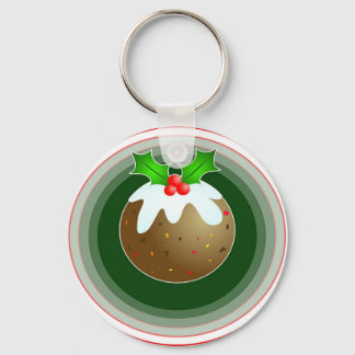 Christmas Pudding Keychain