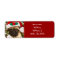 Christmas Pug dog