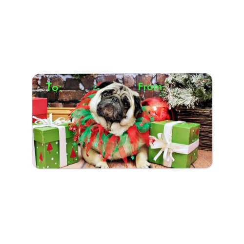 Christmas _ Pug _ Spencer Label