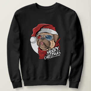 Christmas Pug Sweatshirt