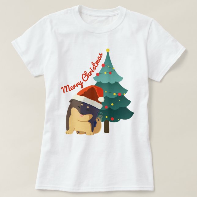 Christmas Pup T-Shirt (Design Front)