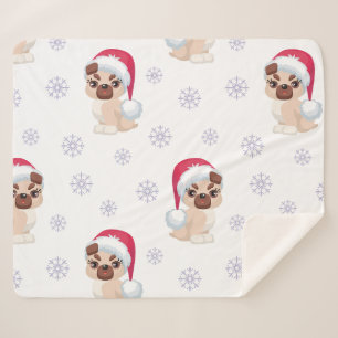 Christmas Puppies – Cozy Holiday Dog Blanket Gift