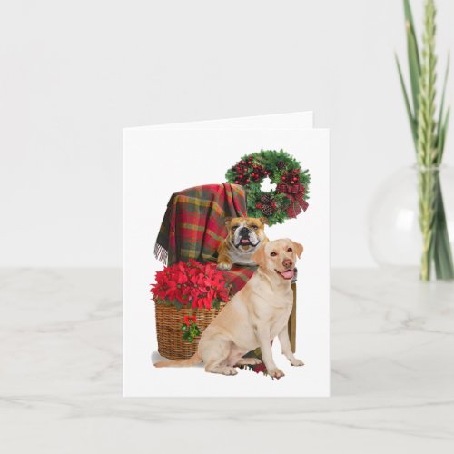 Christmas Pups Note Card