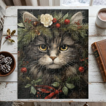 Christmas Puzzle for Cat Lovers