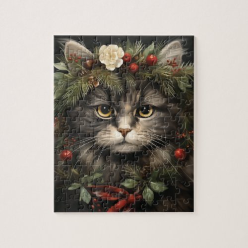 Christmas Puzzle for Cat Lovers