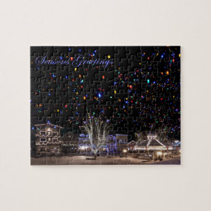 Christmas Puzzle: 'Northern Lights' Jigsaw Puzzle