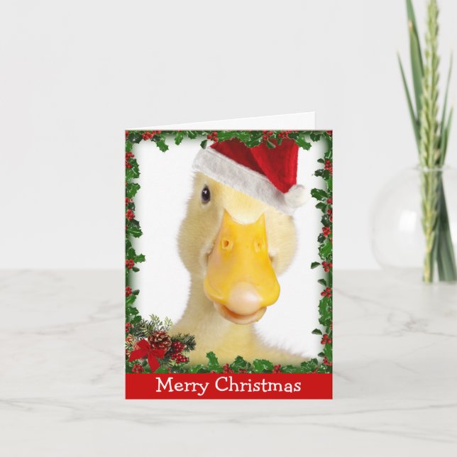 Christmas Quack Holiday Card (Front)