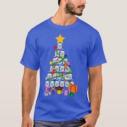 Christmas Quarantined design ideas cartoon T_Shirt