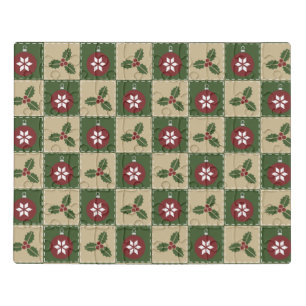 Christmas Quilt Acrylic Puzzle