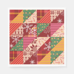 Christmas Quilt Napkins