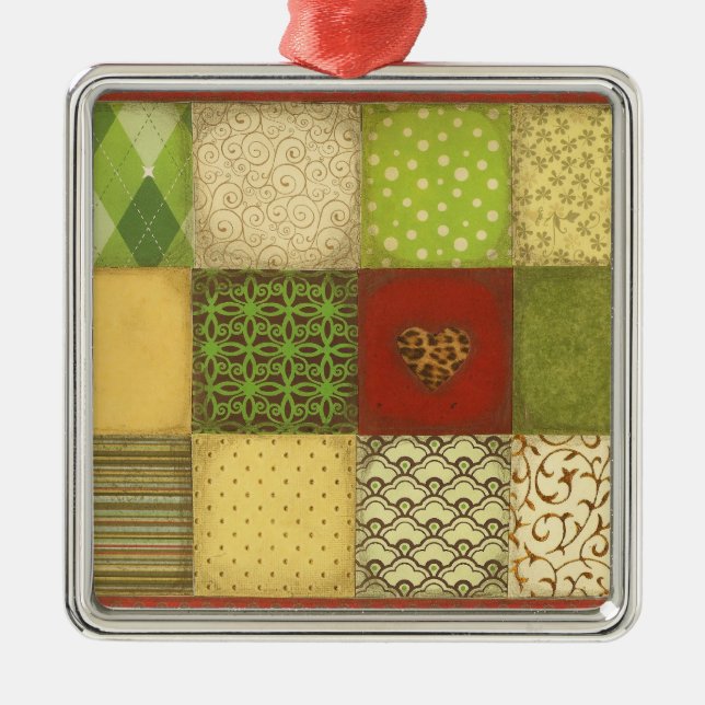 Christmas Quilt Ornament (Front)