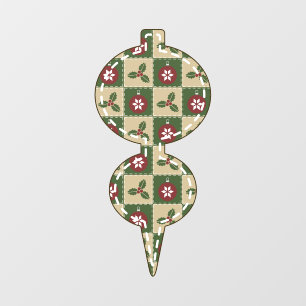 Christmas Quilt Wall Decal
