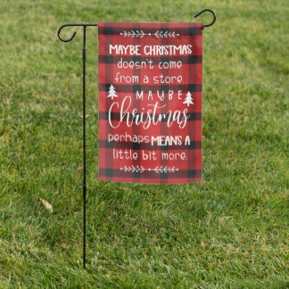 Christmas Quote Garden Yard Flag Holiday Season