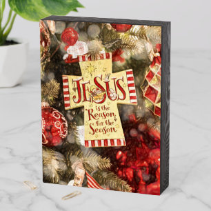 Christmas Quote Wooden Box Sign