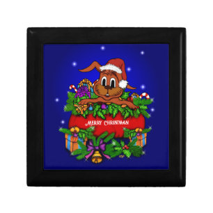Christmas Rabbit Gift Box