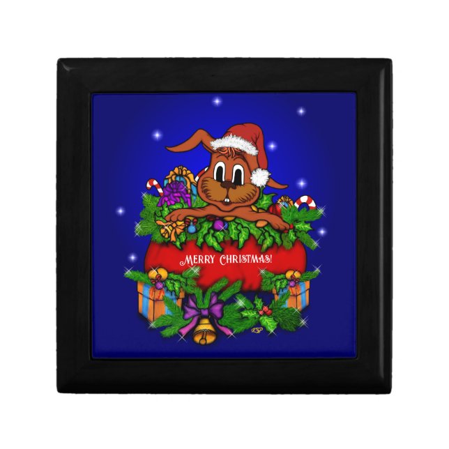 Christmas Rabbit Gift Box (Front)