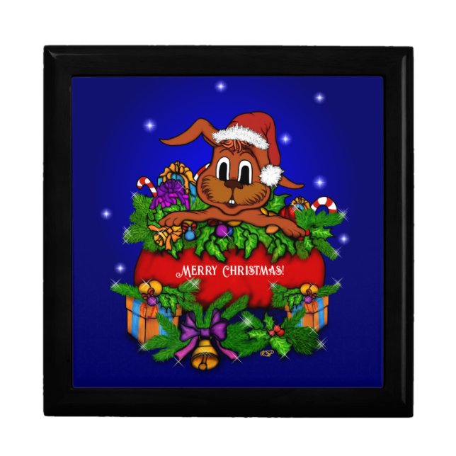 Christmas Rabbit Gift Box (Front)
