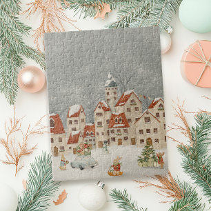 Christmas Rabbit Peter  Jigsaw Puzzle