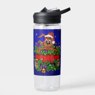 Christmas Rabbit Water Bottle