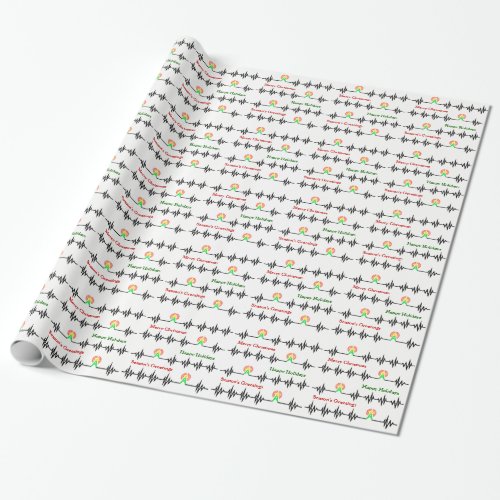 Christmas Radio Transmitter Frequency Gift Wrap
