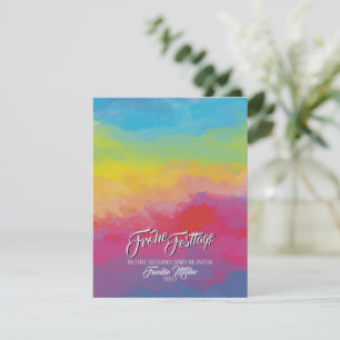 Christmas Rainbow Card