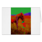 Christmas Rainbow Horse (Front Horizontal)