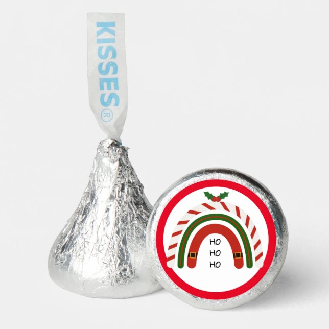 Christmas Rainbow Let it Snow  Hershey®'s Kisses® (Front)