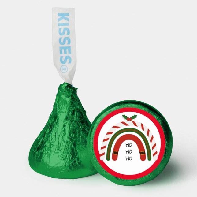 Christmas Rainbow Let it Snow  Hershey®'s Kisses® (Front)