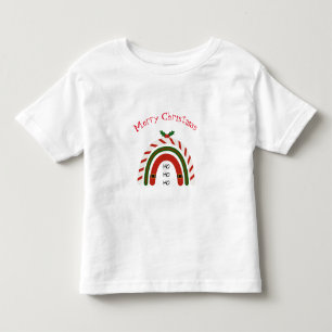 Christmas Rainbow Let it Snow      Toddler T-shirt