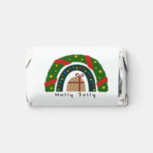 Christmas Rainbow With A Present  Hershey's Miniatures