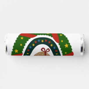 Christmas Rainbow With Present Breath Savers® Mints