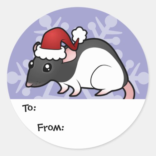 Christmas Rat Gift Tags