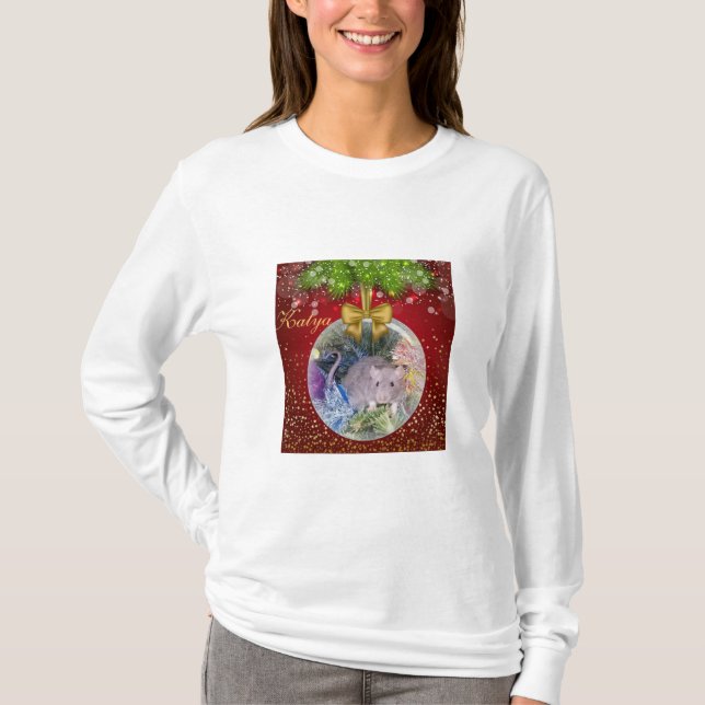 CHRISTMAS RAT T-Shirt (Front)