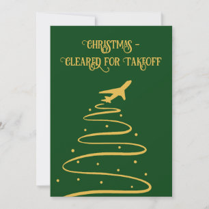 Christmas Ready for Takeoff Card