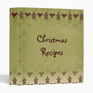 Christmas Recipe Binder