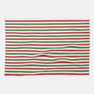 Christmas Red and Green Towels