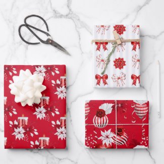 Christmas Red And White