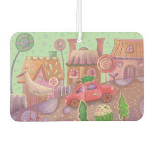 christmas red car air freshener