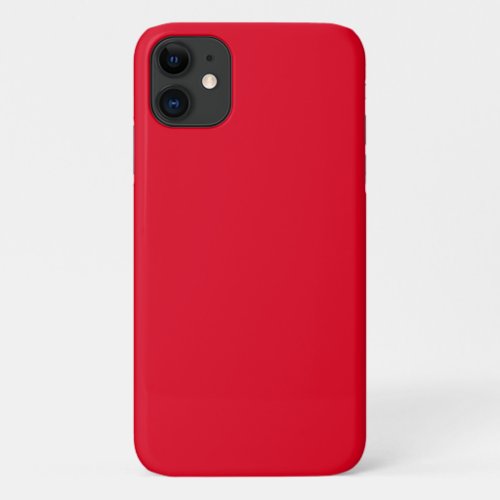 Christmas Red iPhone 11 Case