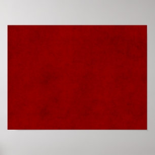 Christmas Red Crimson Parchment Paper Template Poster