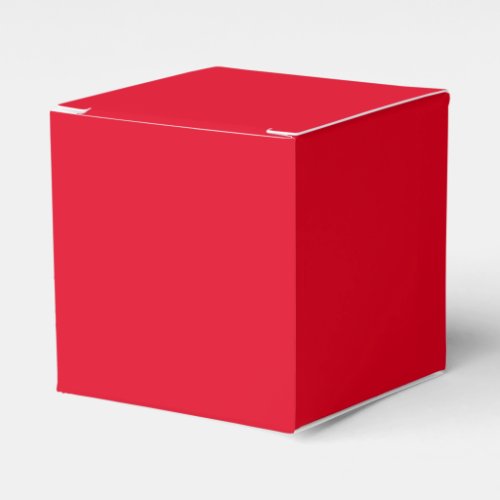 Christmas Red Favor Boxes