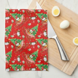 Christmas Red Gnomes 