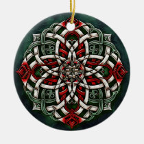 Christmas Red Green Celtic Knot