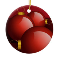 christmas red ornament