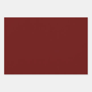 Christmas red, solid red, deep Red, plain Red Wrapping Paper Sheets