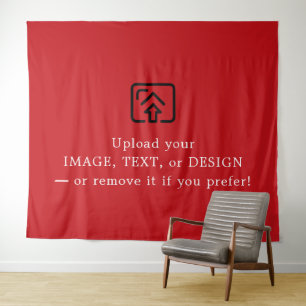 Christmas Red Tapestry Enhancing Warm Festive Inte
