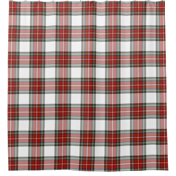 Red Tartan Check Plaid Shower Curtain Zazzle Com Red Tartan Check Plaid Shower, Red Plaid Shower Curtain