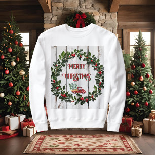 Christmas Red Truck Sweatshirt